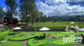 Mini golf di Goalpara Tea Park. l Istimewa