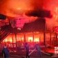 PT HJ Busana Indah Cicurug, Kabupaten Sukabumi Hangus terbakar. l Anry Wijaya