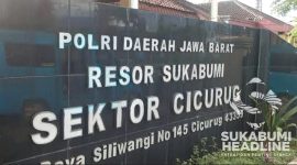 Kantor Polsek Cicurug, Polres Sukabumi. l Anry Wijaya