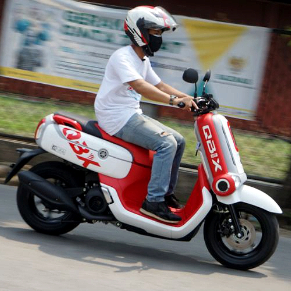 Yamaha QBIX 125 telah mengaspal di Indonesia.