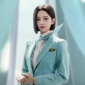Rina, sosok AI pramugari Korean Air. l Istimewa