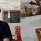 Ujang, mantan kuli bangunan jadik bos kue mochi. l Istimewa