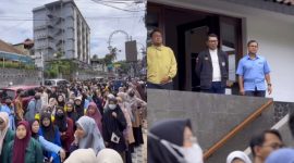 Mahasiswa diklaim berunjuk rasa oleh Ridwan Kamil. l @Ridwan Kamil