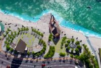 Desain Alun-alun Laut Palabuhanratu, Kabupaten Sukabumi. l Istimewa