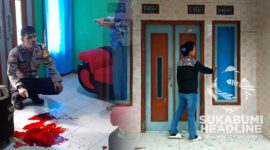 Rumah lokasi Ajun Junaedi dibacok saat tidur. l Istimewa