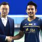 Pramudya Kusumawardana (kanan) jadi pelatih Elite Badminton Academy Australia. l Elite Badminton Academy Australia