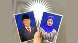 Heboh 'perjodohan' Prabowo dan Desy Ratnasari. l @amanatnasional