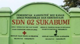 SDN 02 Sukabumi, Way Kanan. l Istimewa