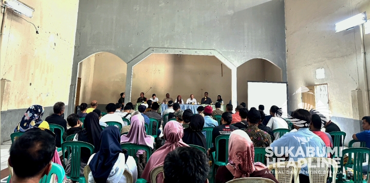 KINO Indonesia Lakukan Peremajaan Bak Limbah dan Buat Kolam Resapan di Cikembar Sukabumi 1 Sosialisasi oleh KINO pabrik Cikembar, Kabupaten Sukabumi di Kantor Desa Kertaraharja. l KINO Indonesia