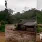 Banjir akibat bendungan jebol di Simprnan, Kabupaten Sukabumi. l Istimewa