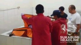 Jasad Faizza Cahya Buriarti, wanita Sukabumi tertabrak KA Pangrango. l Istimewa