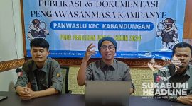 Rapat Koordinasi (Rakor) Pengawasan Tahapan Kampanye Pemilu 2024 yang digelar pada Selasa (30/1/2024), di Kantor Sekretariat Panwaslu Kecamatan Kabandungan. l Panwaslu Kecamatan Kabandungan