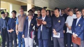 Civitas Akademika Unpad menyampaikan kritik terhadap Presiden Joko Widodo. l Istimewa