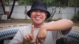 Gerall Saprilla, komika asal Sukabumi pernah tampil di Jepang. l @gerallio