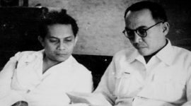 Mohammad Hatta dan Sutan Sjahrir. l Des Alwi 
