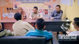 Kegiatan Publikasi dan Dokumentasi Pengawasan Logistik Pemilu 2024, Kecamatan Bojonggenteng. l Istimewa