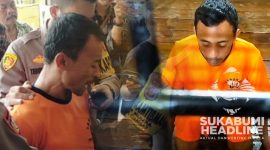 Medi, terduga pelaku pembacokan terhadap Ajun Junaedi di Ciambar, Sukabumi. l Istimewa