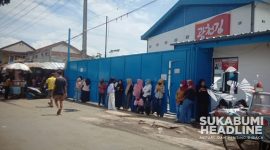 Pabrik garmen PT Aneka Dasuib Jaya di Bojonggenteng, Sukabumi. l Anry Wijaya