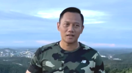 Agus Harimurti Yudhoyono saat berada di IKN. l @agusyudhoyono
