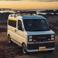 Penampakan Daihatsu Hijet berwajah mobil retro hasil garapan DAMD. l damd.co.jp