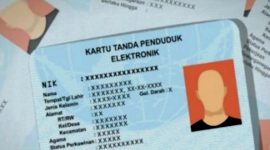 Ilustrasi KTP elektronik. l Istimewa