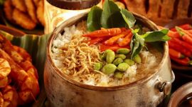 Menu masakan Sunda, Nasi Liwet. l Istimewa