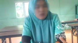 P, terduga pelaku pencurian sepeda motor milik rekan kerjanya di Parungkuda, Kabupaten Sukabumi. l Istimewa