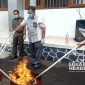 Pemusnahan meliputi BB hasil tindak pidana dalam periode September 2023 hingga Februari 2024 di Kejari Kabupaten Sukabumi. l Anry Wijaya