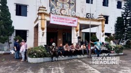Hotel Iscalton Cicurug, Sukabumi dieksekusi pengadilan. l Istimewa