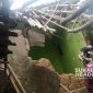 Rumah milik Entis Sutisna tertimpa pohon di Cidahu, Sukabumi. l Istimewa