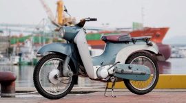 Motor bebek klasik Yamaha MF-1, suspensi unik harga Rp5 jutaan. - Istimewa