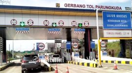 Gerbang Tol Bocimi Seksi 2. - Istimewa