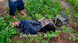 Warga Parungkuda Sukabumi digegerkan penemuan mayat wanita. - Istimewa