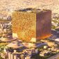 Proyek The Mukaab ini mencakup 104.000 unit hunian, 9.000 kamar hotel, lebih dari 980.000 meter persegi ruang ritel dan 1,4 meter persegi ruang kantor. - Istimewa