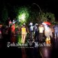 Tebing Palagan Bojongkokosan Sukabumi longsor timpa jalan. - Istimewa