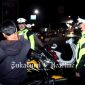 Razia knalpot bising Polres Sukabumi Kota. - Istimewa