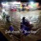 Drainase sempit, tiga desa di Cidahu Sukabumi diterjang banjir. - Istimewa