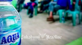Air minum dalam kemasan (AMDK) Aqua. - sukabumiheadline.com