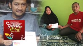 Ricki (kiri), Mariah Nurmawati dan Inang (kanan). - Istimewa