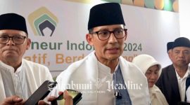 Menteri Pariwisata dan Ekonomi Kreatif (Menparekraf), Sandiaga Salahuddin Uno - Budiyanto