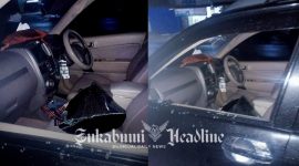 Mobil milik Angga Suparman dibobol maling di Kota Sukabumi. - Angga Suparman