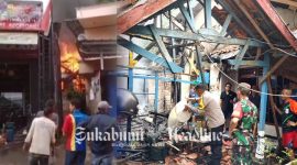 Alasan klise, rumah warga Lengkong Sukabumi hancur terbakar - Istimewa