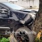 Maksud hati ke Palabuhanratu, Daihatsu Ayla ringsek di Parungkuda Sukabumi - Istimewa