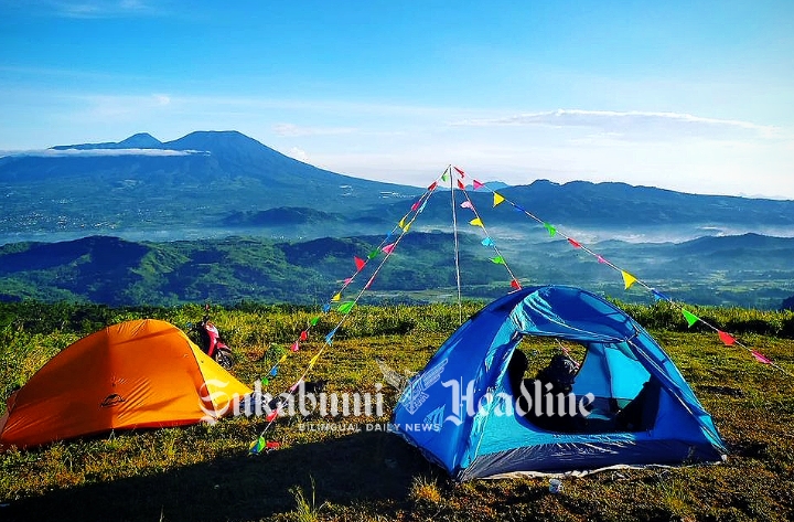 Nge-camp di Bukit Peuyeum Sukabumi - Zaenal Syaputra