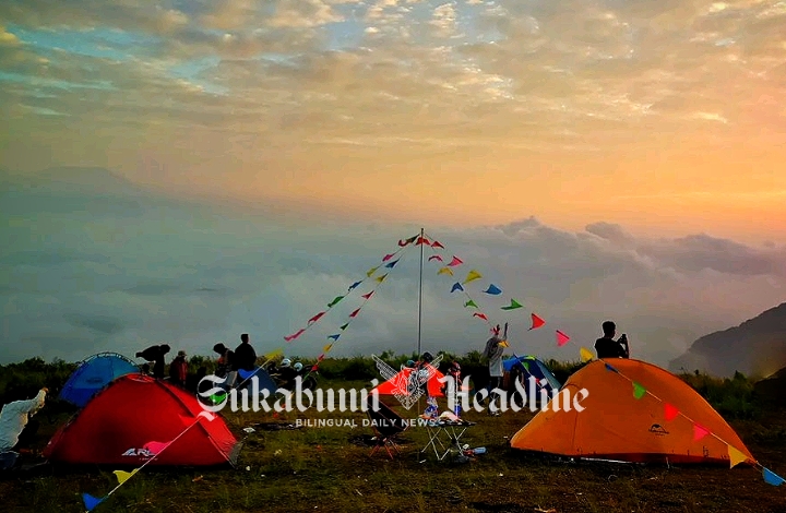 Nge-camp di Bukit Peuyeum Sukabumi - Zaenal Syaputra