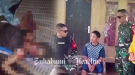 Astaghfirullah, anak bunuh ibu kandung di Kalibunder Sukabumi - Istimewa
