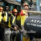 Demo Jalan Provinsi rusak di wilayah Kabupaten Sukabumi, pada saat peringatan 17 Agustus 2023 - Hadi Mardiana