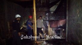Pabrik palet dan oven kayu di Parungkuda Sukabumi ludes terbakar - Istimewa
