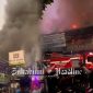 Kebakaran toko material di Ciaul, Kota Sukabumi - Istimewa