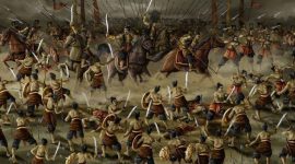 Ilustrasi serangan balasan tentara Kerajaan Sunda ke Majapahit - Istimewa